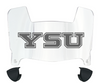 Youngstown State Penguins Mini Football Helmet Visor Shield w/ Clips - PICK VISOR & LOGO COLOR