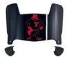 Youngstown State Penguins Mini Football Helmet Visor Shield w/ Clips - PICK VISOR & LOGO COLOR