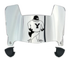 Youngstown State Penguins Mini Football Helmet Visor Shield w/ Clips - PICK VISOR & LOGO COLOR