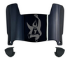 Youngstown State Penguins Mini Football Helmet Visor Shield w/ Clips - PICK VISOR & LOGO COLOR