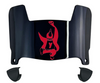 Youngstown State Penguins Mini Football Helmet Visor Shield w/ Clips - PICK VISOR & LOGO COLOR