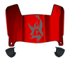 Youngstown State Penguins Mini Football Helmet Visor Shield w/ Clips - PICK VISOR & LOGO COLOR
