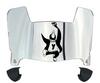 Youngstown State Penguins Mini Football Helmet Visor Shield w/ Clips - PICK VISOR & LOGO COLOR