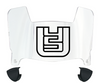 Youngstown State Penguins Mini Football Helmet Visor Shield w/ Clips - PICK VISOR & LOGO COLOR