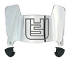 Youngstown State Penguins Mini Football Helmet Visor Shield w/ Clips - PICK VISOR & LOGO COLOR