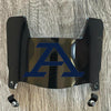 Akron Zips Mini Football Helmet Visor Shield Black Dark Tint w/ Clips