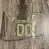 Copy of Arizona Cardinals Custom Name & Number Full Size Football Helmet Visor Shield Clear w/ Clips - CAMO