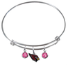 Arizona Cardinals Expandable Wire Bangle Charm Bracelet