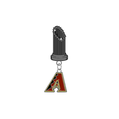 Arizona Diamondbacks MLB World Series Trophy Lapel Pin