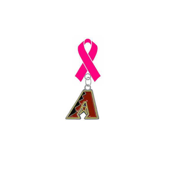 Arizona Diamondbacks MLB Breast Cancer Awareness / Mothers Day Pink Ribbon Lapel Pin