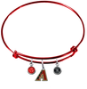 Arizona Diamondbacks Red MLB Expandable Wire Bangle Charm Bracelet