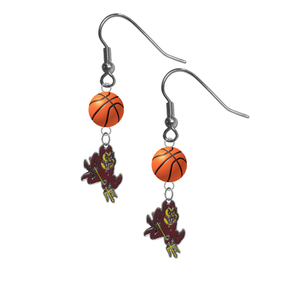 Arizona State Sun Devils NCAA Basketball Dangle Earrings