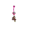 Arizona State Sun Devils PINK College Belly Button Navel Ring -