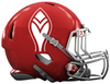 Atlanta Braves Retro Throwback Custom Concept Red Mini Riddell Speed Football Helmet
