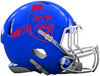 Atlanta Braves Retro Throwback Custom Concept Royal Blue Mini Riddell Speed Football Helmet