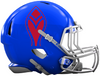 Atlanta Braves Retro Throwback Custom Concept Royal Blue Mini Riddell Speed Football Helmet