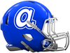 Atlanta Braves Retro Throwback Custom Concept Royal Blue Mini Riddell Speed Football Helmet