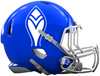 Atlanta Braves Retro Throwback Custom Concept Royal Blue Mini Riddell Speed Football Helmet