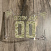 Atlanta Falcons Custom Name & Number Full Size Football Helmet Visor Shield Clear w/ Clips - CAMO