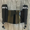 Atlanta Falcons Mini Football Helmet Visor Shield Black Dark Tint w/ Clips