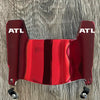 Atlanta Falcons Mini Football Helmet Visor Shield Red Chrome Mirror w/ Clips