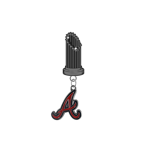 Atlanta Braves MLB World Series Trophy Lapel Pin