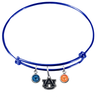 Auburn Tigers Blue NFL Expandable Wire Bangle Charm Bracelet