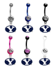 BYU Brigham Young Cougars NCAA College Belly Button Navel Ring