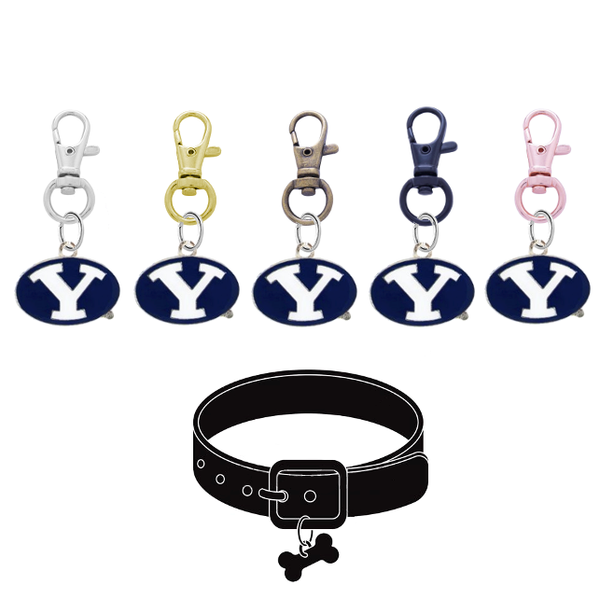 BYU Brigham Young Cougars NCAA Pet Tag Dog Cat Collar Charm
