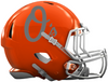 Baltimore Orioles Custom Concept Orange Mini Riddell Speed Football Helmet