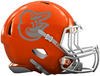 Baltimore Orioles Custom Concept Orange Mini Riddell Speed Football Helmet
