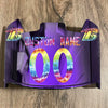 Baltimore Ravens Custom Name & Number Full Size Football Helmet Visor Shield Purple Iridium Mirror w/ Clips - CRUCIAL CATCH