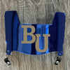 Bethal Royals Mini Football Helmet Visor Shield Blue Chrome Mirror w/ Clips