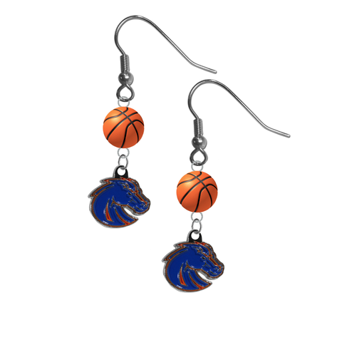 Boise State Broncos Style 2 NCAA Basketball Dangle Earrings