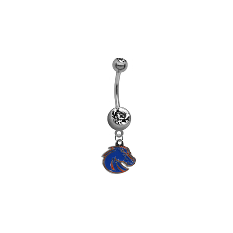 Boise State Broncos Style 2 NCAA College Belly Button Navel Ring