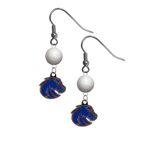 Boise State Broncos Style 2 NCAA Volleyball Dangle Earrings