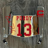 San Francisco 49ers Brock Purdy Mini Football Helmet Visor Shield Silver Chrome Mirror w/ Clips