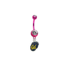 California Cal Golden Bears PINK College Belly Button Navel Ring