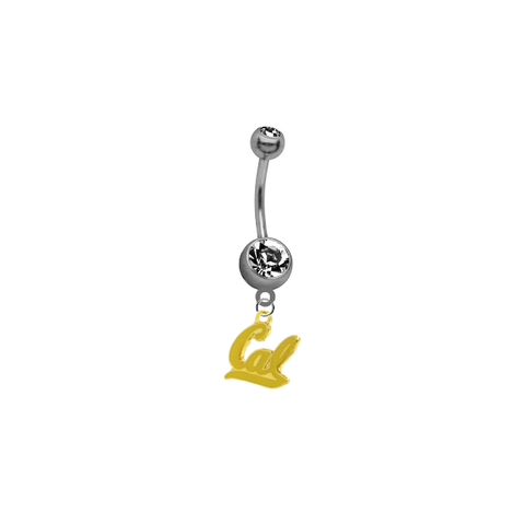 California Cal Golden Bears Style 2 NCAA College Belly Button Navel Ring