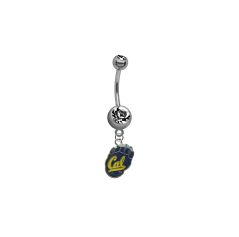 California Cal Golden Bears NCAA College Belly Button Navel Ring