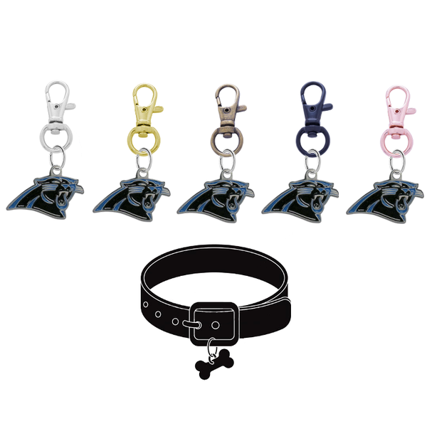 Carolina Panthers NFL Pet Tag Dog Cat Collar Charm