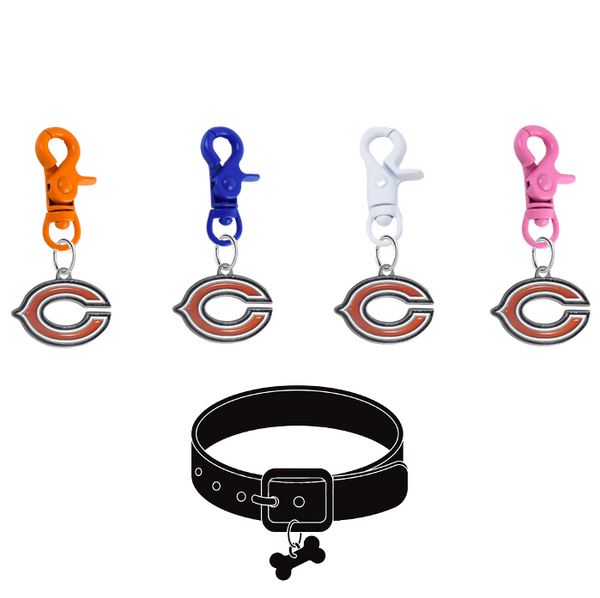 Chicago Bears NFL COLOR EDITION Pet Tag Collar Charm