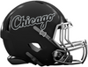 Chicago White Sox Custom Concept Black Mini Riddell Speed Football Helmet