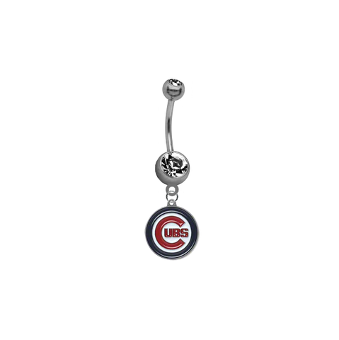 Chicago Cubs MLB Baseball Belly Button Navel Ring