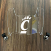 Cincinnati Bearcats Mini Football Helmet Visor Shield Clear w/ Clips