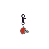 Cleveland Browns NFL COLOR EDITION Black Pet Tag Collar Charm