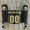 Cleveland Browns Custom Name & Number Mini Football Helmet Visor Shield Black Dark Tint w/ Clips - CAMO