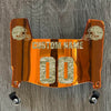 Cleveland Browns Custom Name & Number Mini Football Helmet Visor Shield Orange Chrome Mirror w/ Clips - CAMO