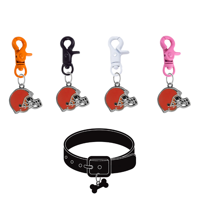 Cleveland Browns NFL COLOR EDITION Pet Tag Collar Charm
