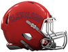 Cleveland Gaurdians Custom Concept Red Mini Riddell Speed Football Helmet
